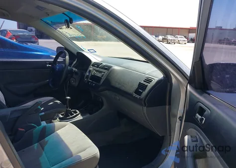 2003 Honda Civic Lx from USA, damaged, VIN 2HGES15593H621622